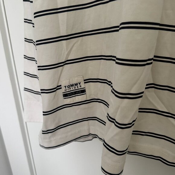 Vintage Tommy Hilfiger Polo 100% Cotton Size Large - Picture 4 of 7
